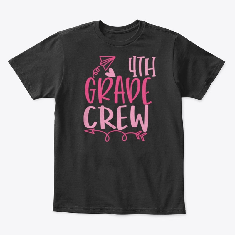 fourth grade crew shirt for kindergarten
