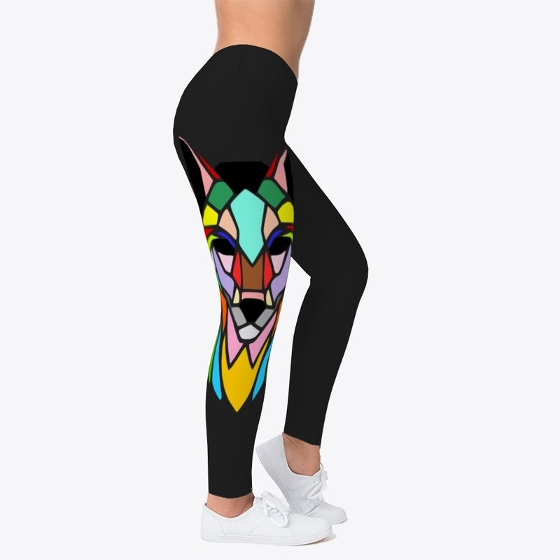 COLOURS WOLF LEGGING – LAIKACREATIONS