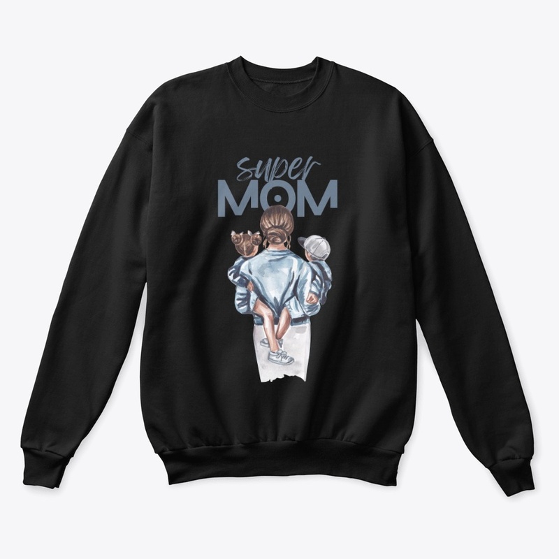 super mom t-shirts designed by dihail