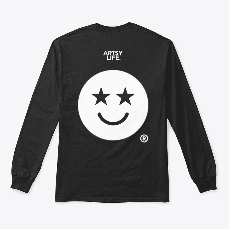Artsy Smiley Face Logo Long Sleeve