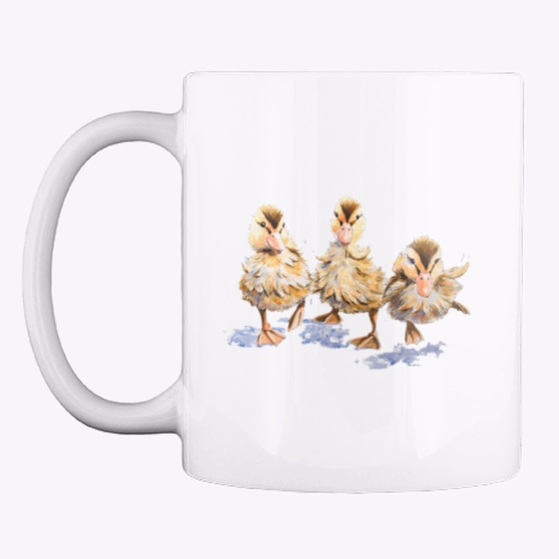 Three little ducklings