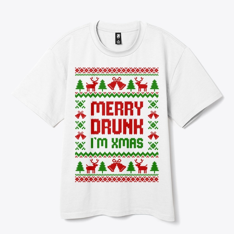Merry Drunk I Am Christmas