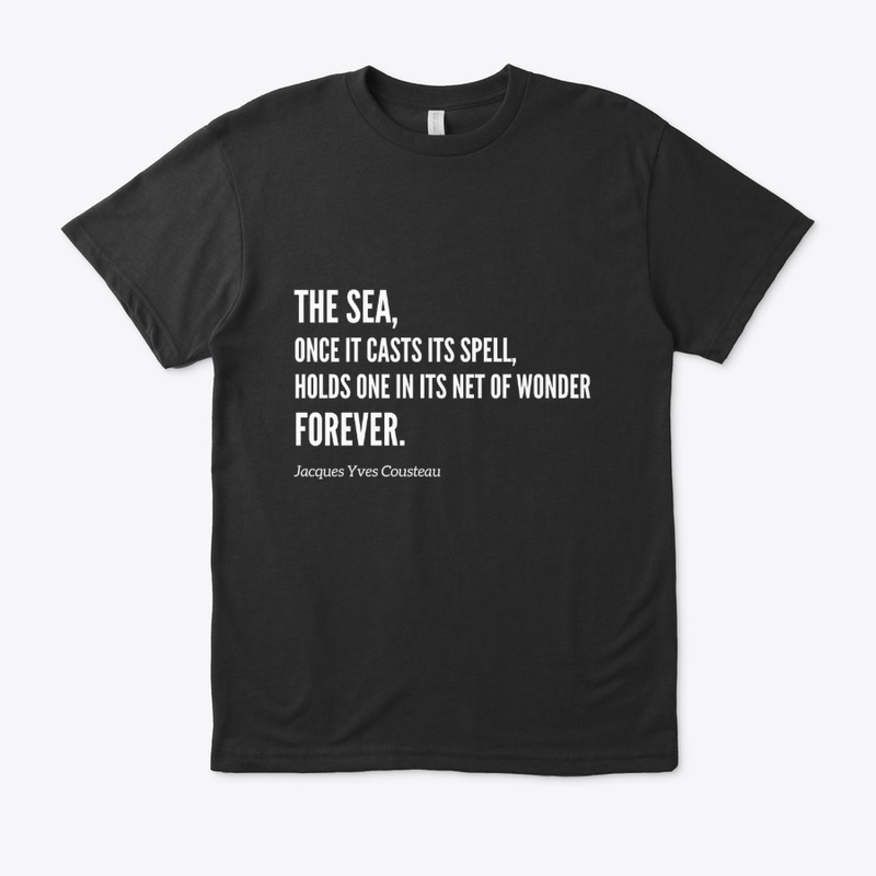 The sea forever black