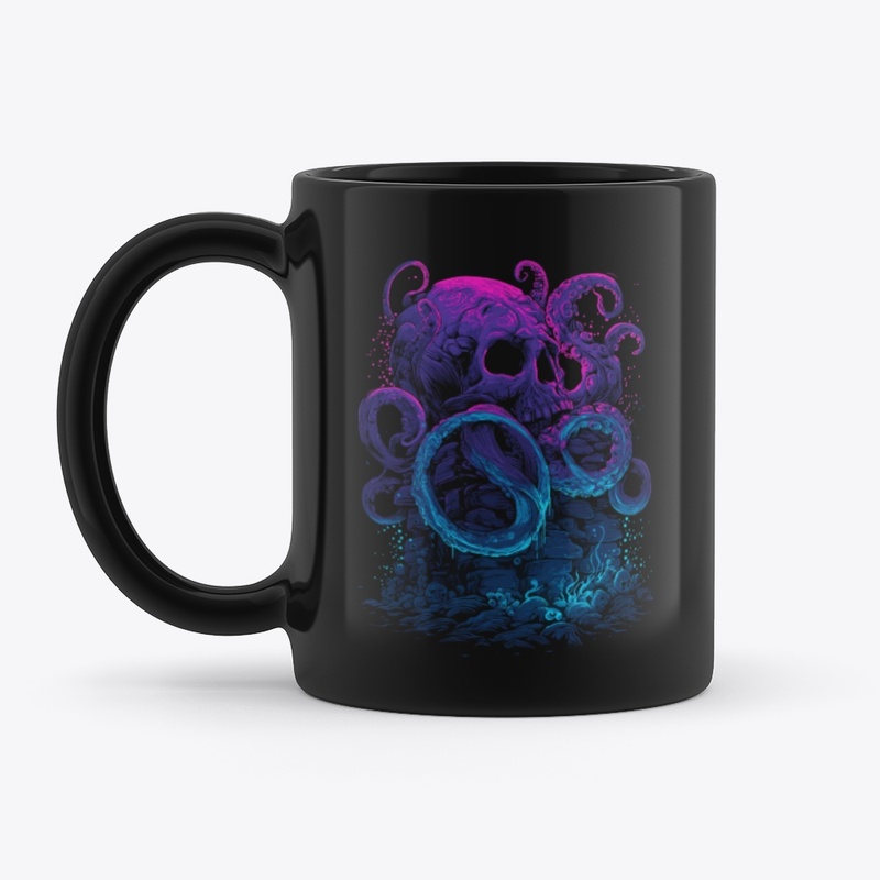 Deep Sea Kraken Skull-V4