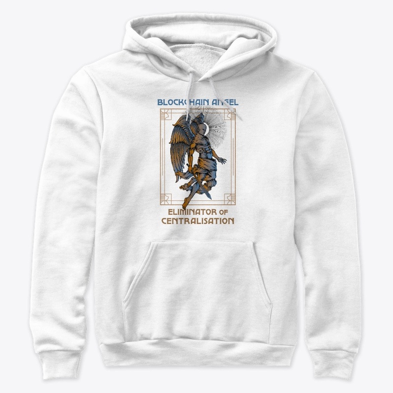 Blockchain Angel Heraldry (white)
