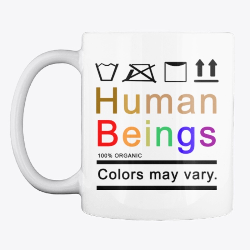 Human Being 100 organic LGBT Gay Pride