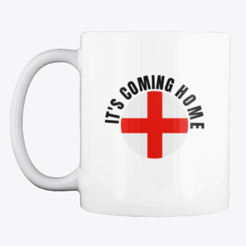It's Coming Home - Flag black