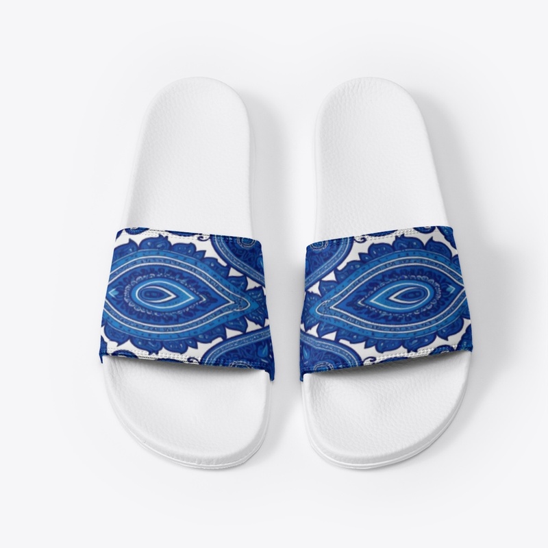 KCizzle Blue Paisly Print Collection