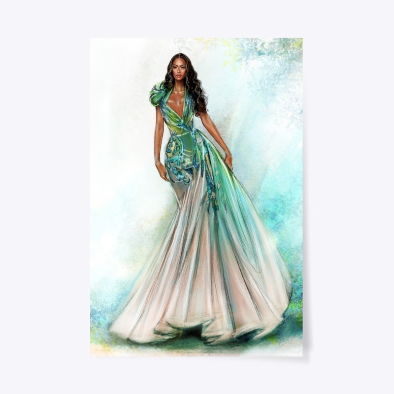Naomi Fashion Wall Art 