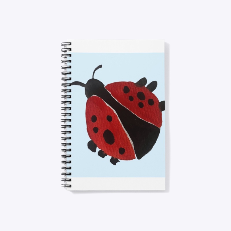 Ladybug notebook