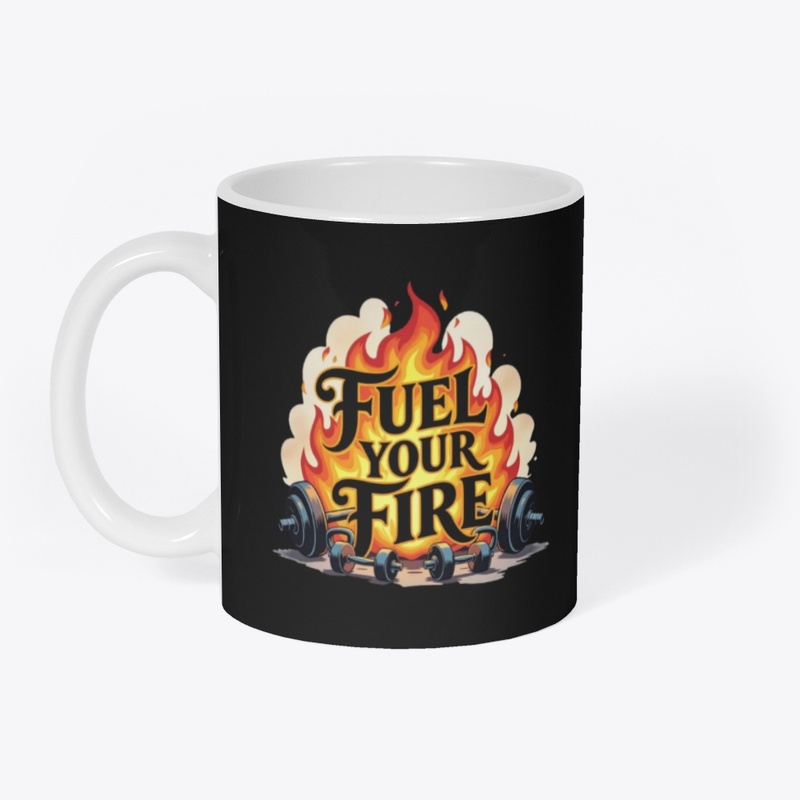 Fiery Dumbbell & Kettlebell  T-Shirt