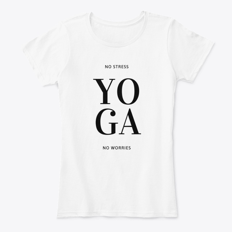 Yoga no stress t-shirt 