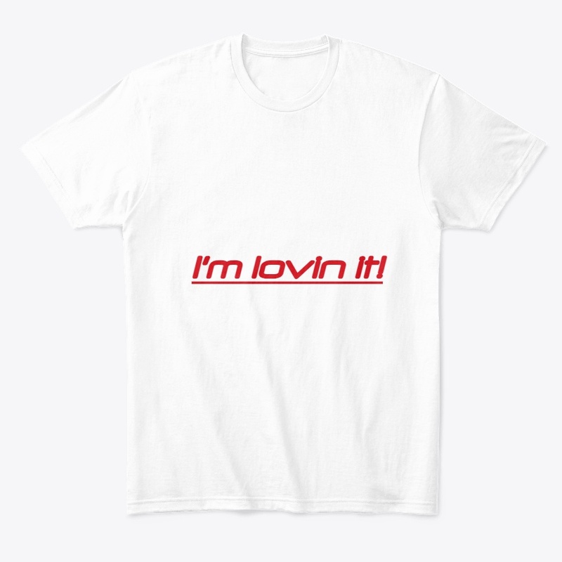 I'm lovin it!