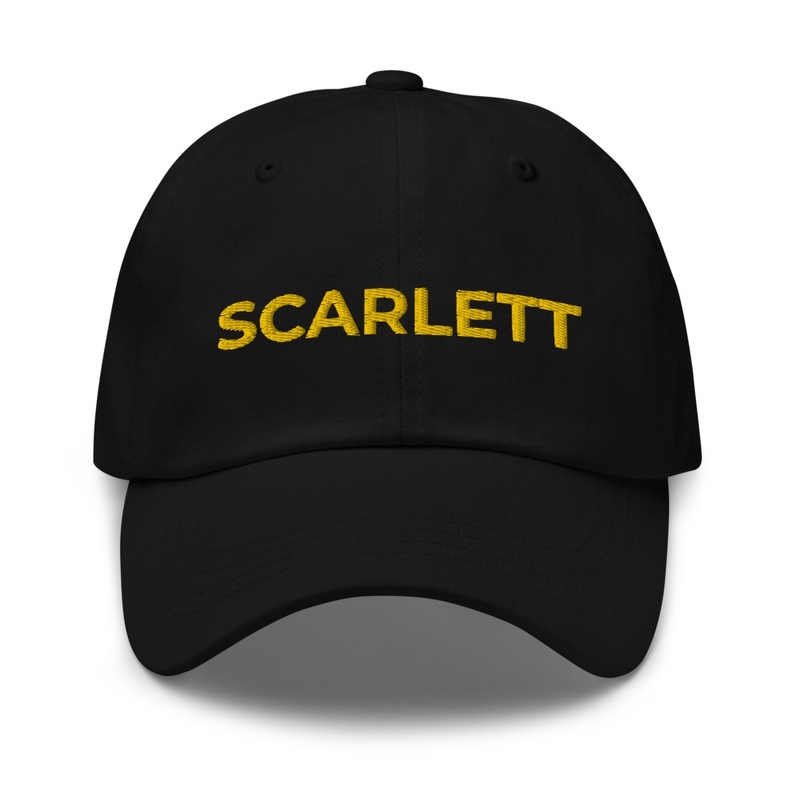 SCARLETT English and Chinese Girl Name