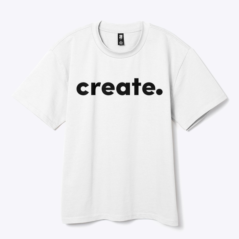 CREATE. Tee by ELYSANTA