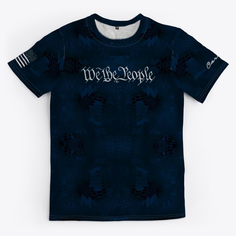 Carry On Blue Snakeskin We The People