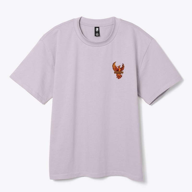 'PHOENIX' Heavy Tee - Bold Colors.