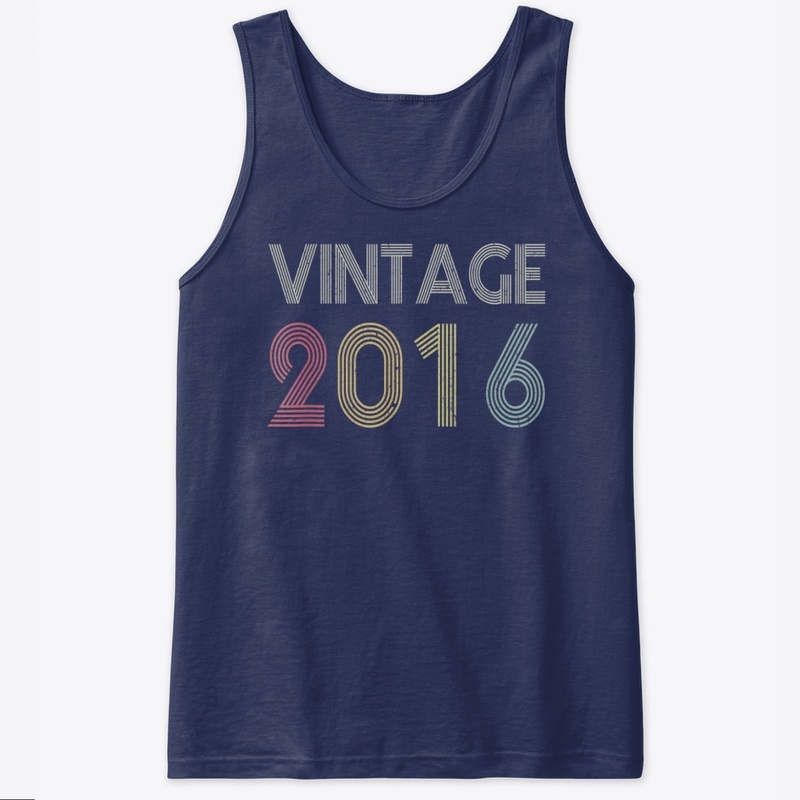 4th Birthday Gift Vintage 2016 Classic