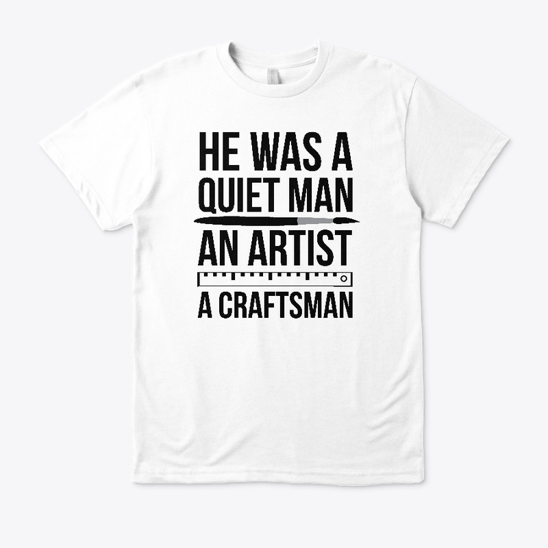 He was a quiet man ASMR tshirt