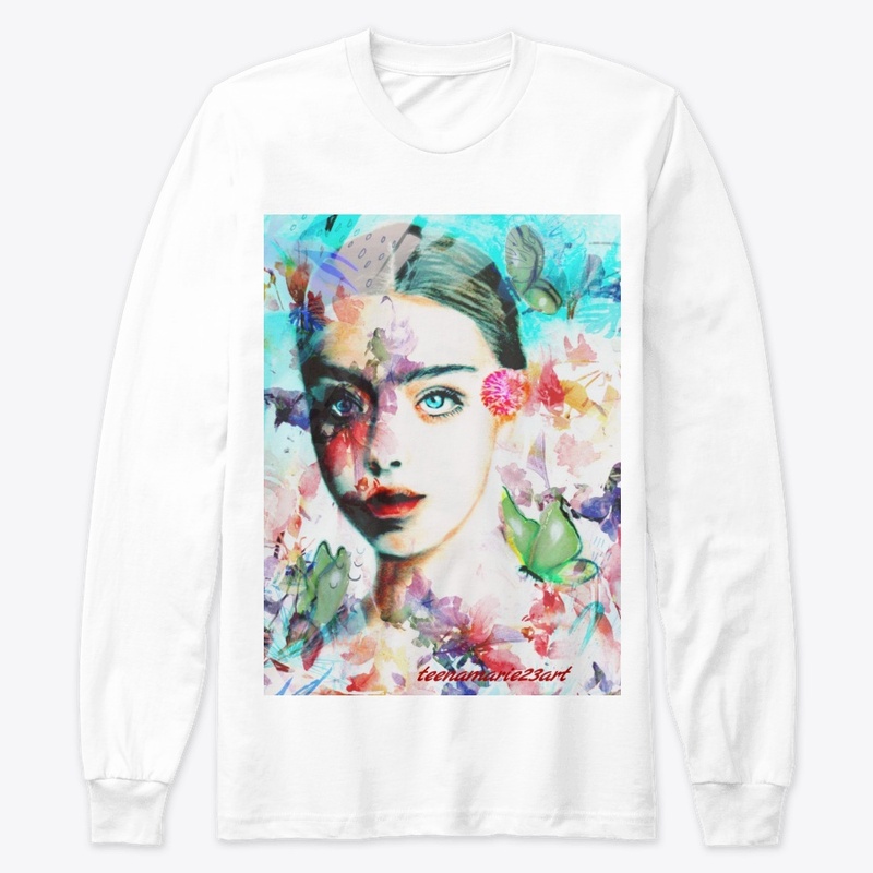 Girl in flowers