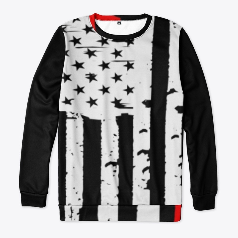 American Flag Hockey USA Patriotic Gift 
