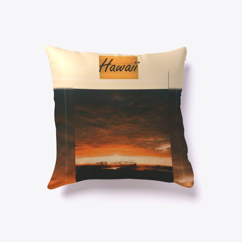 Hawaii Orange Sunset