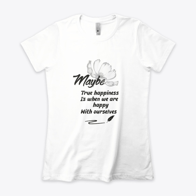 Maybe true happiness by Adwa