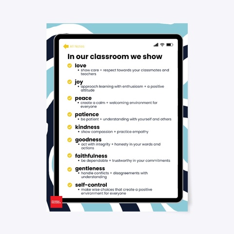 Fruit Of The Spirit   Secondary Standard T-Shirt Front