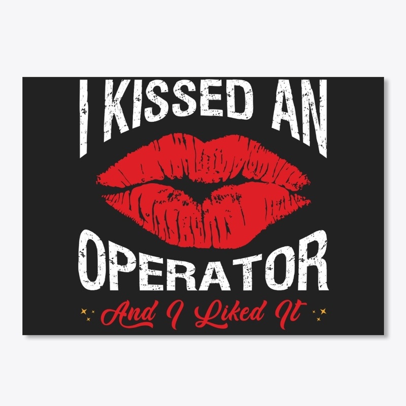 I Kissed An Operator Face Mask