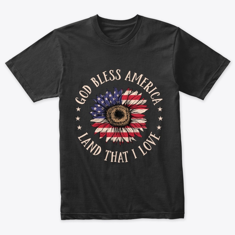 God bless america,Patriot,t-shirt design