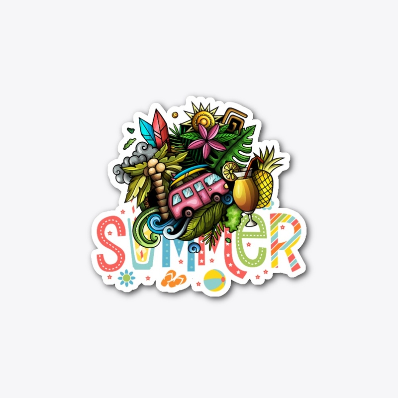  Men's Summer Time T-Shirt
