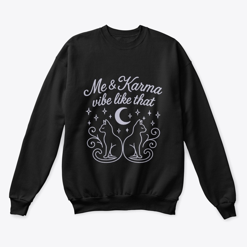 Me and Karma Vibe Like That Tee