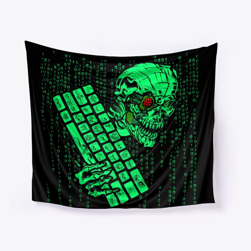 Computer Code Monster Hacker Gamer Coder