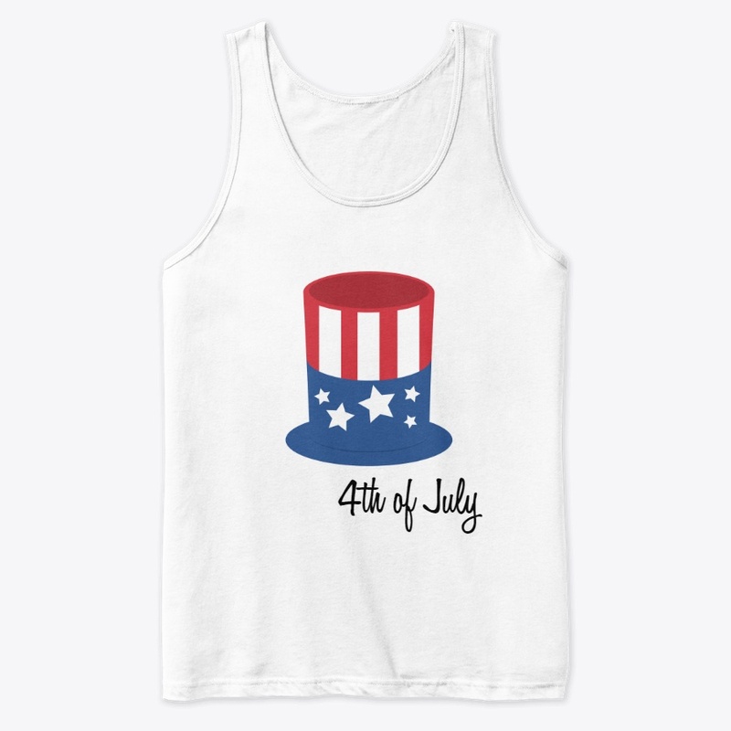 Uncle Sam hat 4th of July Tee