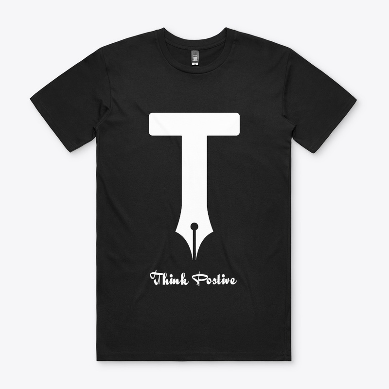 New Design Think postive T-shirts  