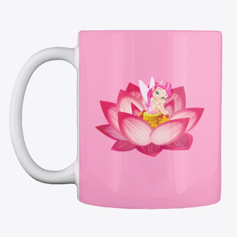 Cute Fairy Water Lily Design
