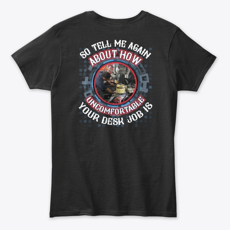 Not a desk Job - Diesel Mechanic Hoodie