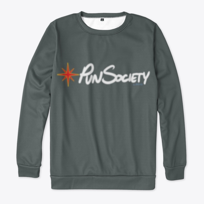Pun Society - White Logo