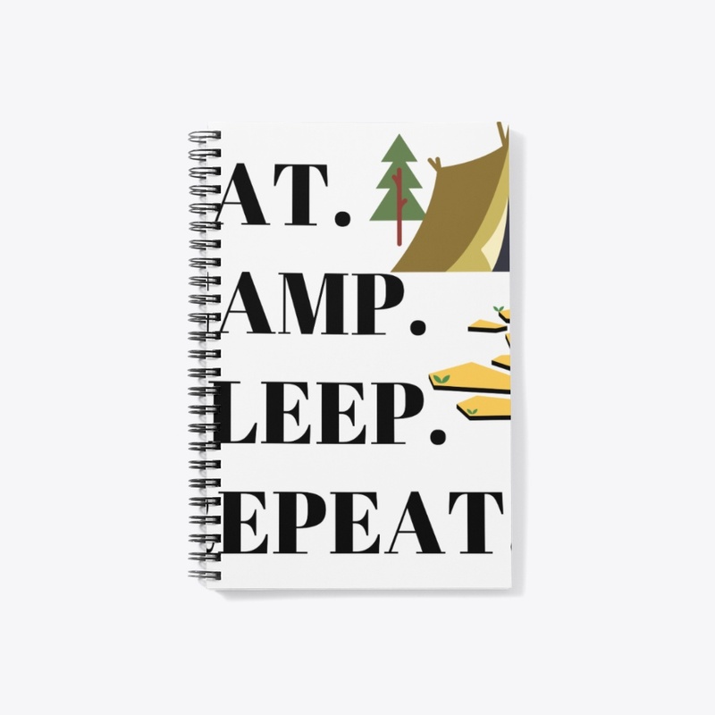 Eat camp sleep repeat - BL