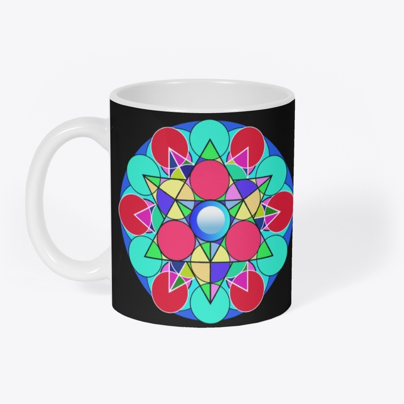 Abstract Star Flower
