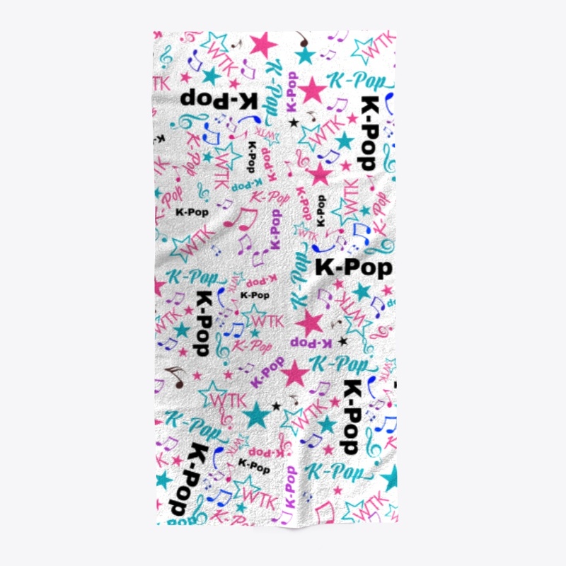 K-Pop WTK Music Note Pattern