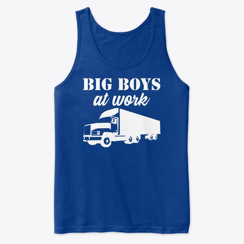 Big boys at work LKW Trucker