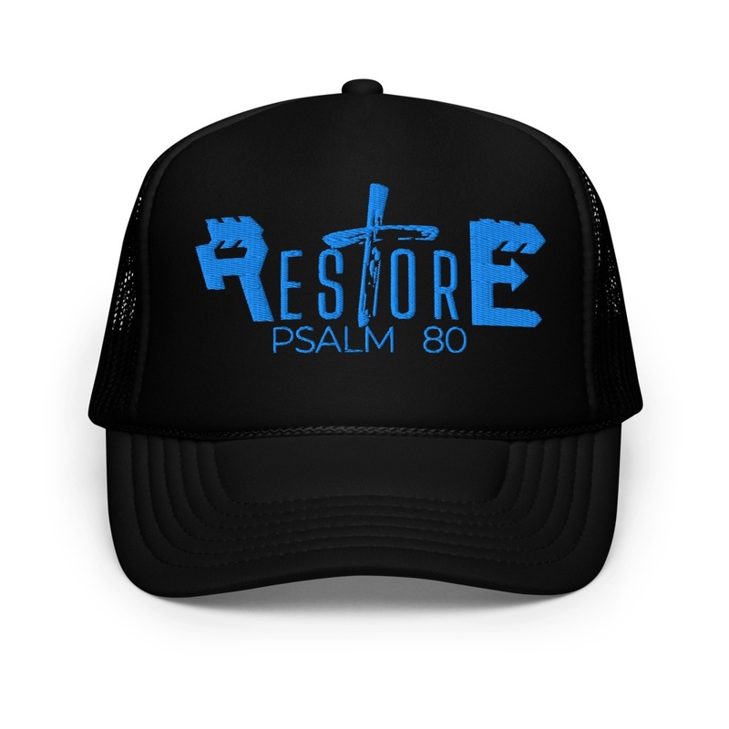 Restore Psalm 80 hat blue