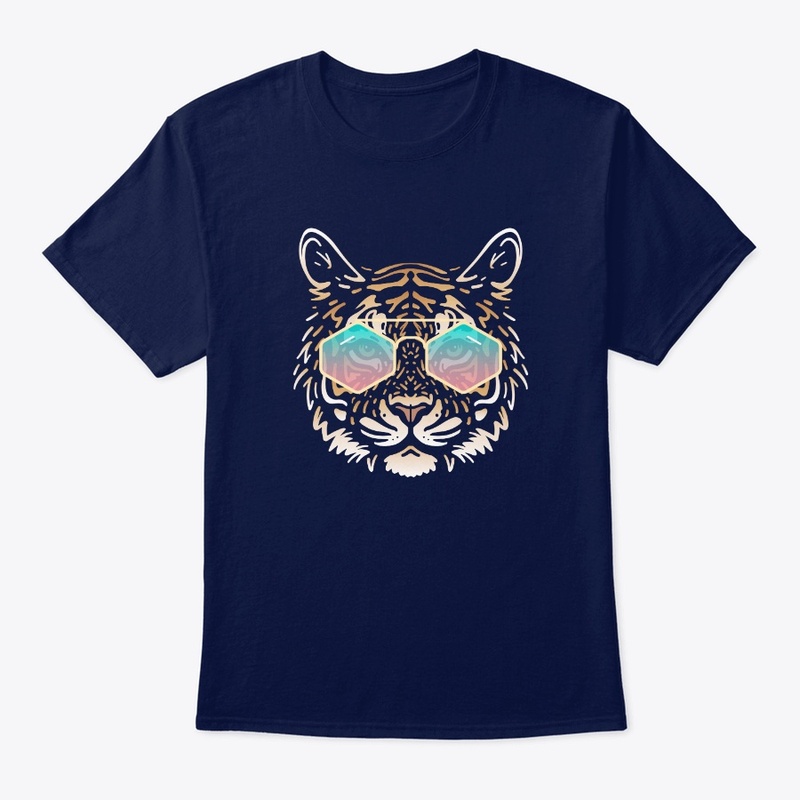 Cute Tiger in Sunglasses (Colored+sg10)
