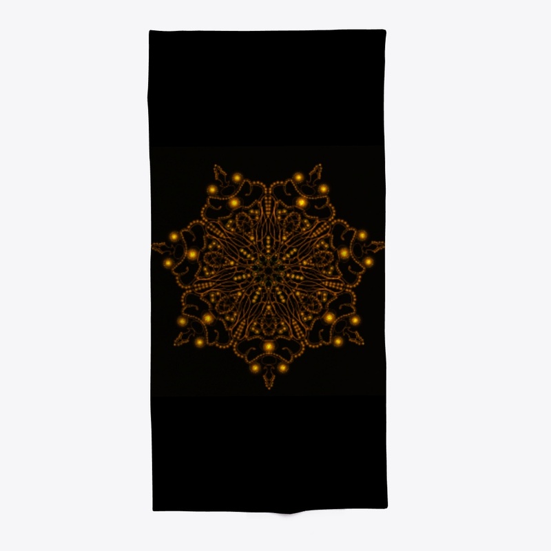 Mandala Golden Drop