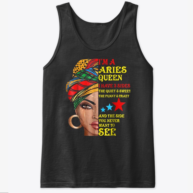 Im A Aries  I Have  Sides Birthday Shirt