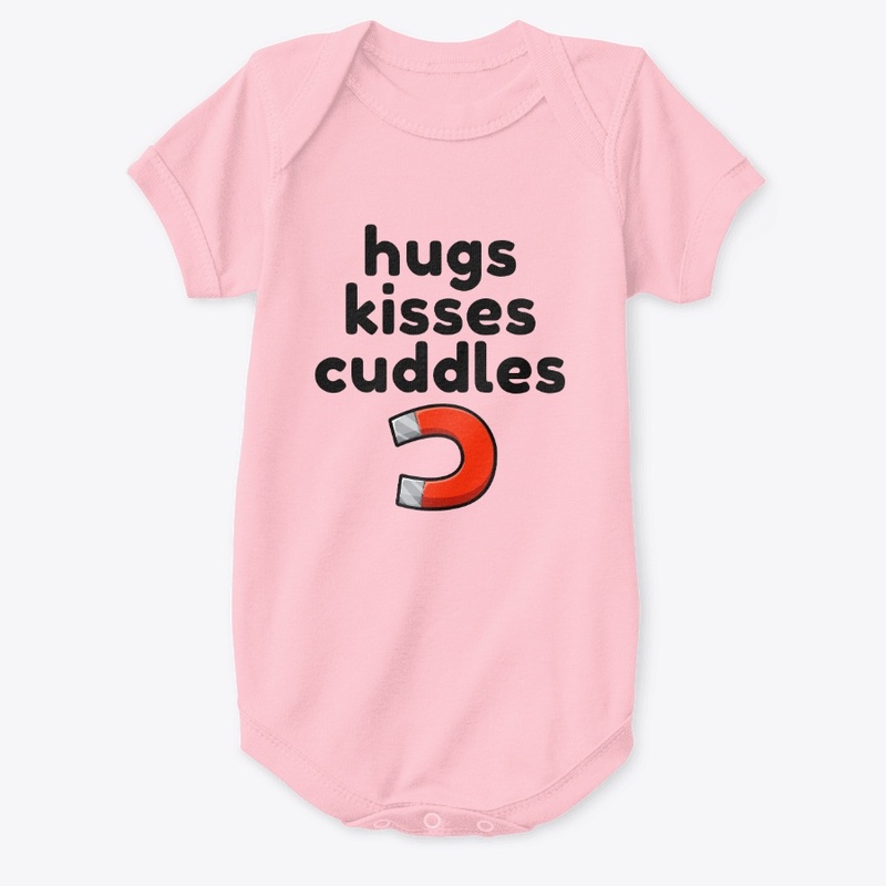 Hugs kisses cuddles magnet