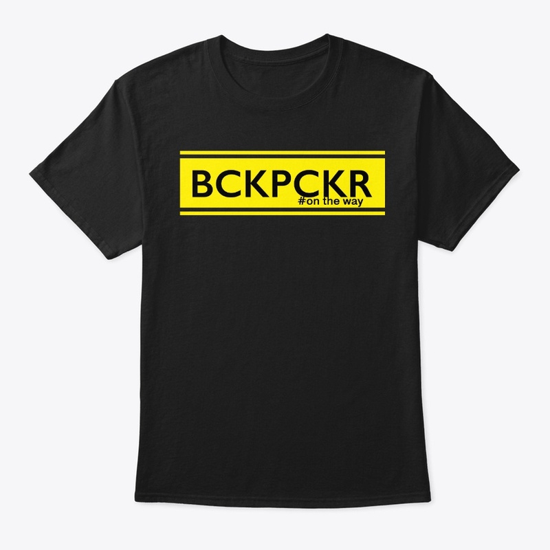 Backpacker on the way