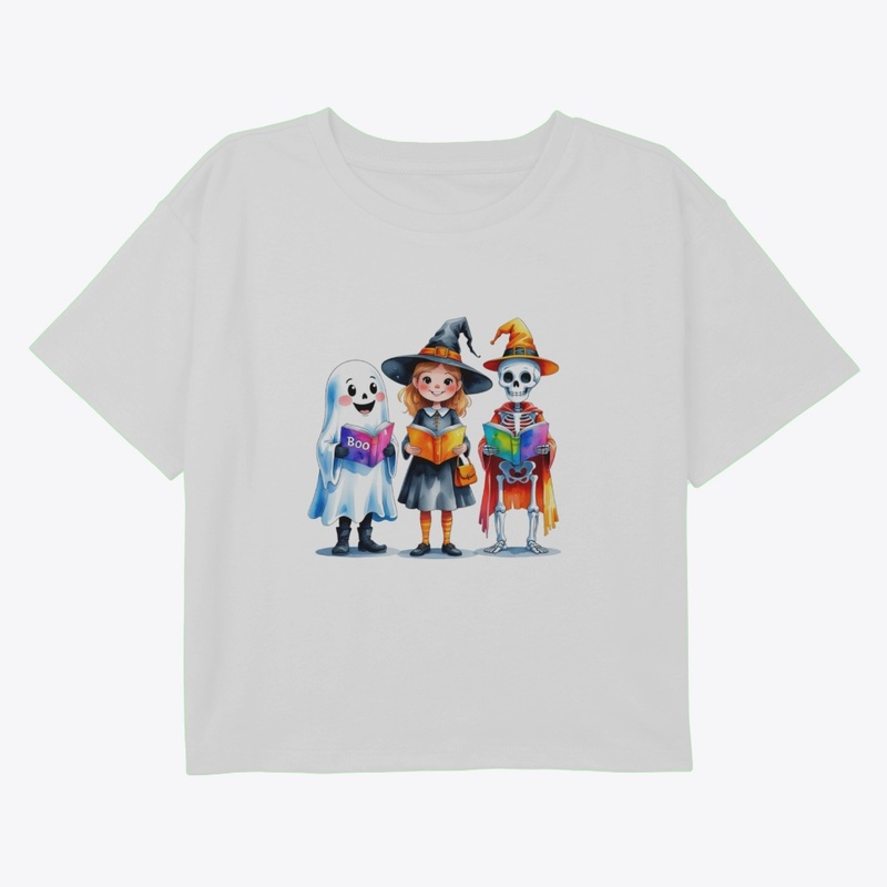 Ghost, Witch, and Skeleton Reading Books