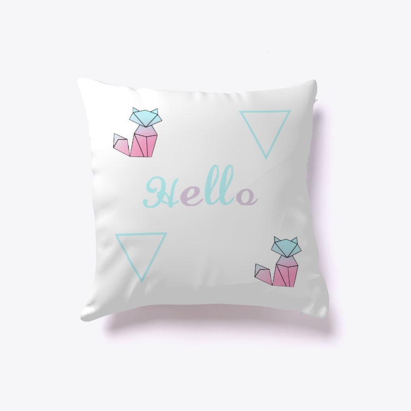 Cotton candy fox